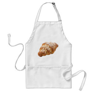 Fresh Almond Croissant French Pastry Standard Apron