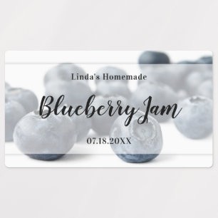 Fresh and Modern Blueberry Jam Jar