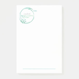 Fresh and Modern Speech Pathologist Post-it Notes