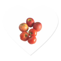 Fresh Apples and Tomatoes Stickers