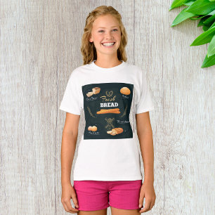 Fresh Artisan Bread Bakery Loaf Rolls Baguette  T-Shirt