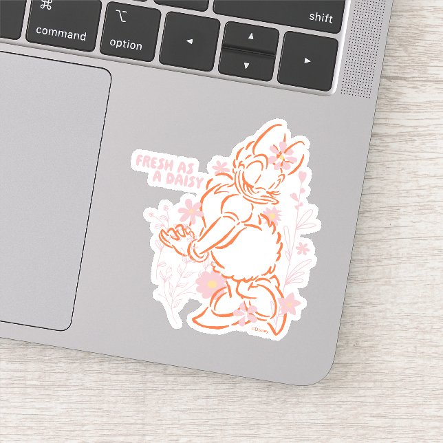 Fresh as a Daisy Minimalist Floral Graphic (Detail)