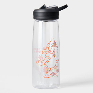 Fresh as a Daisy Minimalist Floral Graphic Water Bottle