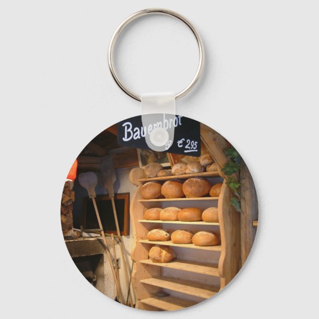 Fresh Backed Bread Keychain (Front)
