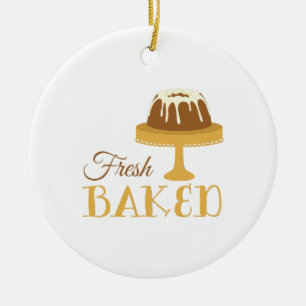 Fresh Baked Ceramic Ornament