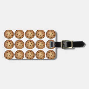 Fresh Baked Chocolate Chip Cookie Dessert Foodie Luggage Tag