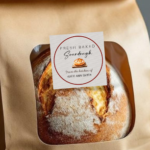 Fresh Baked Sourdough Labels   From the Kitchen Of