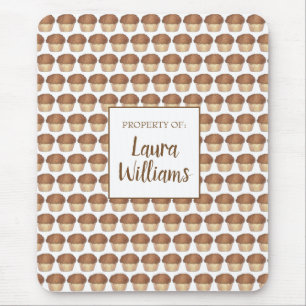 Fresh Baked Streusel Crumb Muffin Bake Sale Foodie Mouse Pad