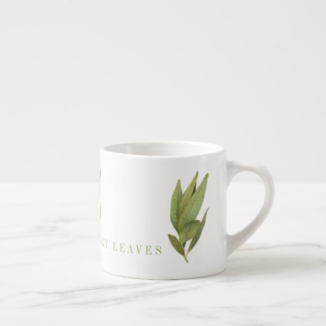 FRESH BAY LEAVES Espresso Cup (Right)