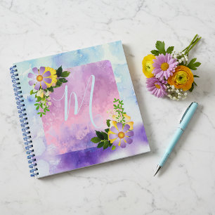 Fresh Beautiful Spring Flowers Notebook