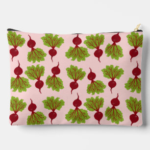 Fresh Beet Collection Pink Accessory Pouch