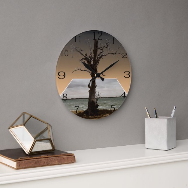 Fresh Beginnings: Tree Of Hope Popout Art, Large Clock (Office)