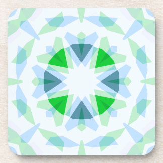 Fresh Blue Pretty Green Star Dopamine Decor Kitsch Coaster