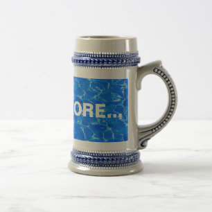 Fresh Blue Water Beer Stein