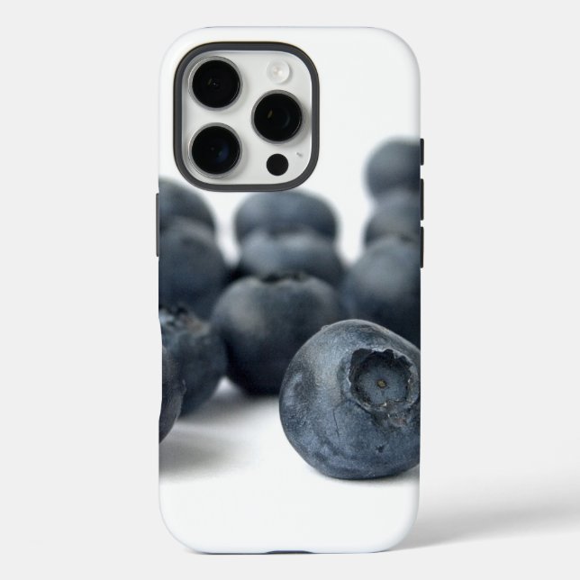 Fresh Blueberries Photograph Case-Mate iPhone Case (Back)
