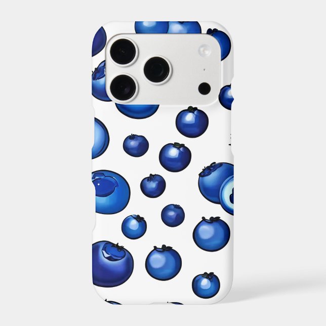 Fresh Blueberry Pattern (Back)