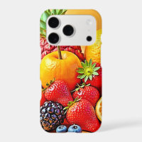 Fresh Bounty: Vibrant Fruit Harvest Design 