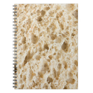 Fresh bread pattern notebook