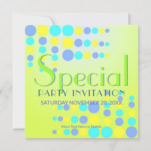 Fresh Bubbles Party / Special Invitation