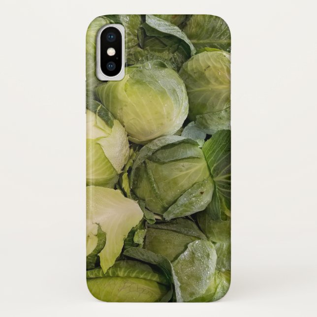 fresh cabbage heads Case-Mate iPhone case (Back)