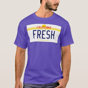 FRESH California vintage license plate T-Shirt