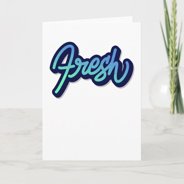 Fresh Card (Front)