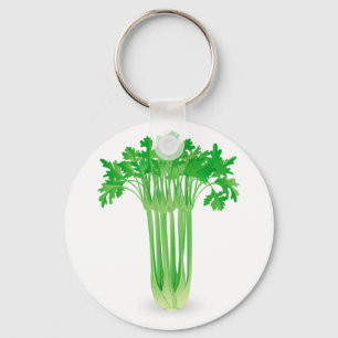 Fresh Celery Keychain