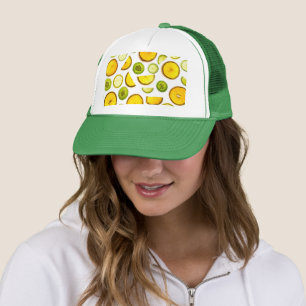 Fresh Citrus Fruits Trucker Hat