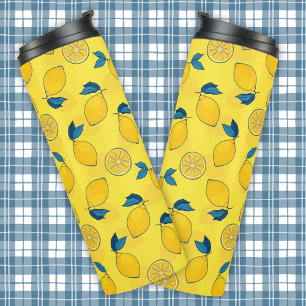 Fresh Citrus Lemon Thermal Tumbler