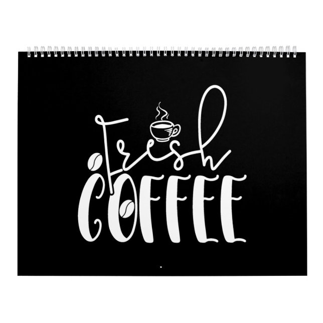 fresh coffee calendar (Cover)