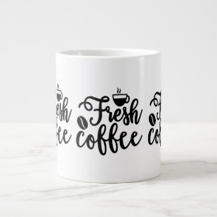 Fresh coffee coffee mug