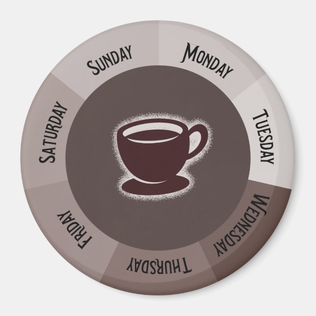 Fresh Coffee Java Kitchen Office Organizer Magnet (Front)