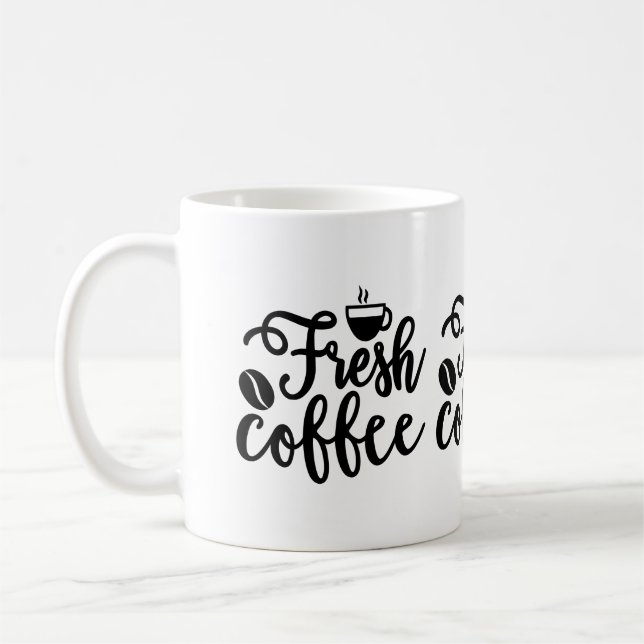 Fresh coffee mug (Left)