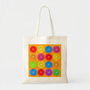 Fresh Colourful Orange Slices Tote Bag