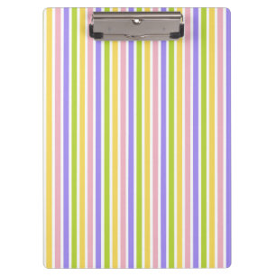 Fresh Colourful Striped Abstract Style Pattern Clipboard