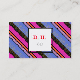 Fresh Cool Fashion colours Business Card