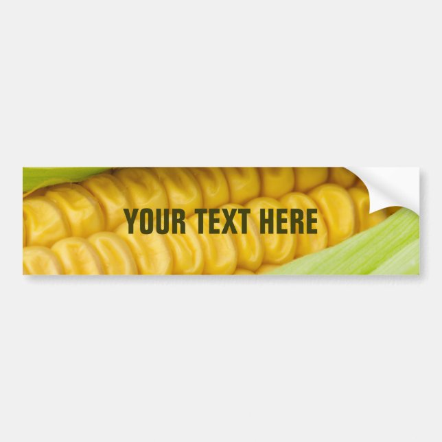 Fresh Corn custom bumpersticker Bumper Sticker (Front)