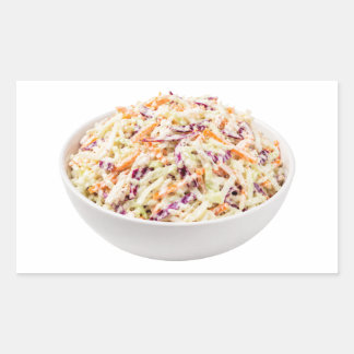 Fresh Creamy Coleslaw Salad Bowl Sticker