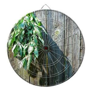 Fresh-cut Sage Barn-wood Dartboard