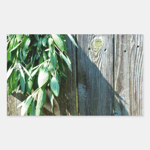 Fresh-cut Sage Barn-wood Sticker