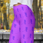Fresh Dark Orchid Womens Ice Hockey Pattern Leggings<br><div class="desc">Stay Stylish and Comfortable in Ice Hockey Leggings! Add some fun colour and comfort to your ice hockey wardrobe with these stylish leggings! Designed for both intense training and relaxed moments off the ice, these leggings offer the perfect combination of fashion and functionality. Feel confident and look amazing—shop now to...</div>