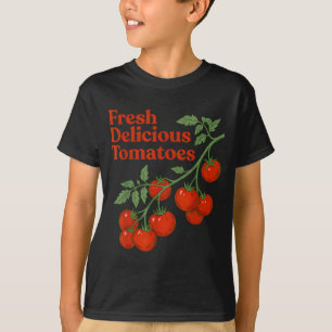 Fresh Delicious Tomatoes Funny Tomato Lover Men T-Shirt