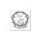 Fresh Eggs Floral Wreath Monogram Egg Stamp