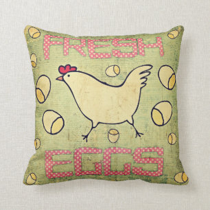 Fresh Eggs Pillow