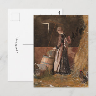 Fresh Eggs Winslow Homer Postcard