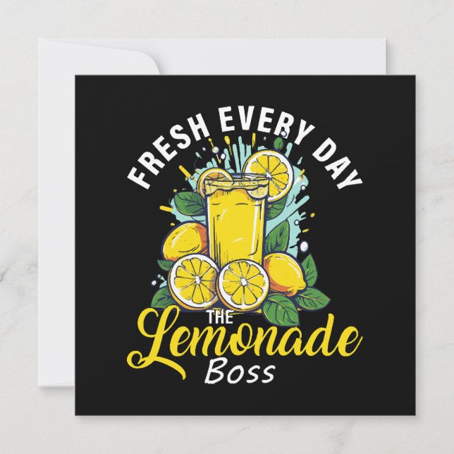 Fresh Every Day The Lemonade Boss (Front)