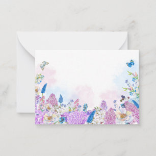 Fresh Floral summer bloom Card