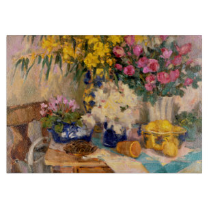 Fresh Flowers II Cutting Board