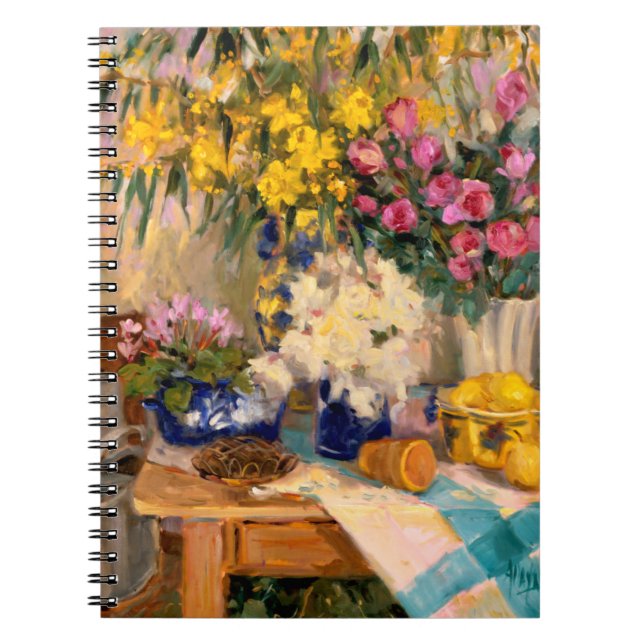 Fresh Flowers II Notebook (Front)