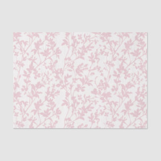 Fresh Foliage (Ivory - Soft Rose) Tissue Paper